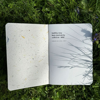 Sešit s lučními květy